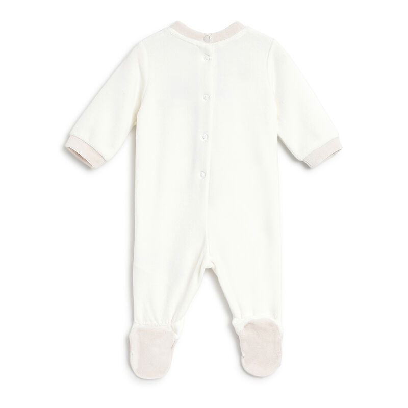 Infants Bronze Applique Leg Opening Babysuit image number 1